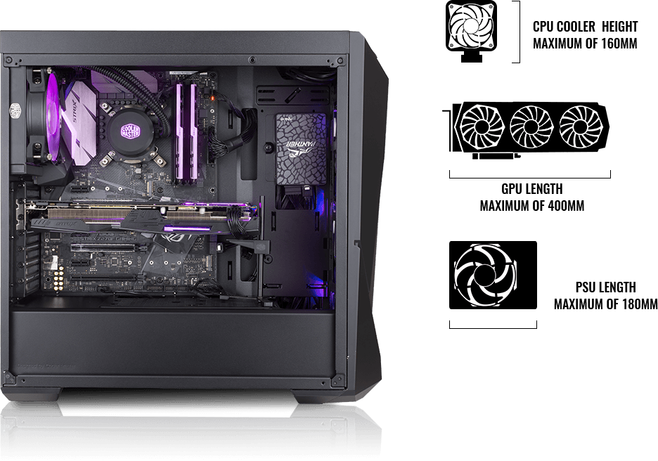 MasterBox K500｜Cooler Master｜株式会社アユート PCパーツ・VR